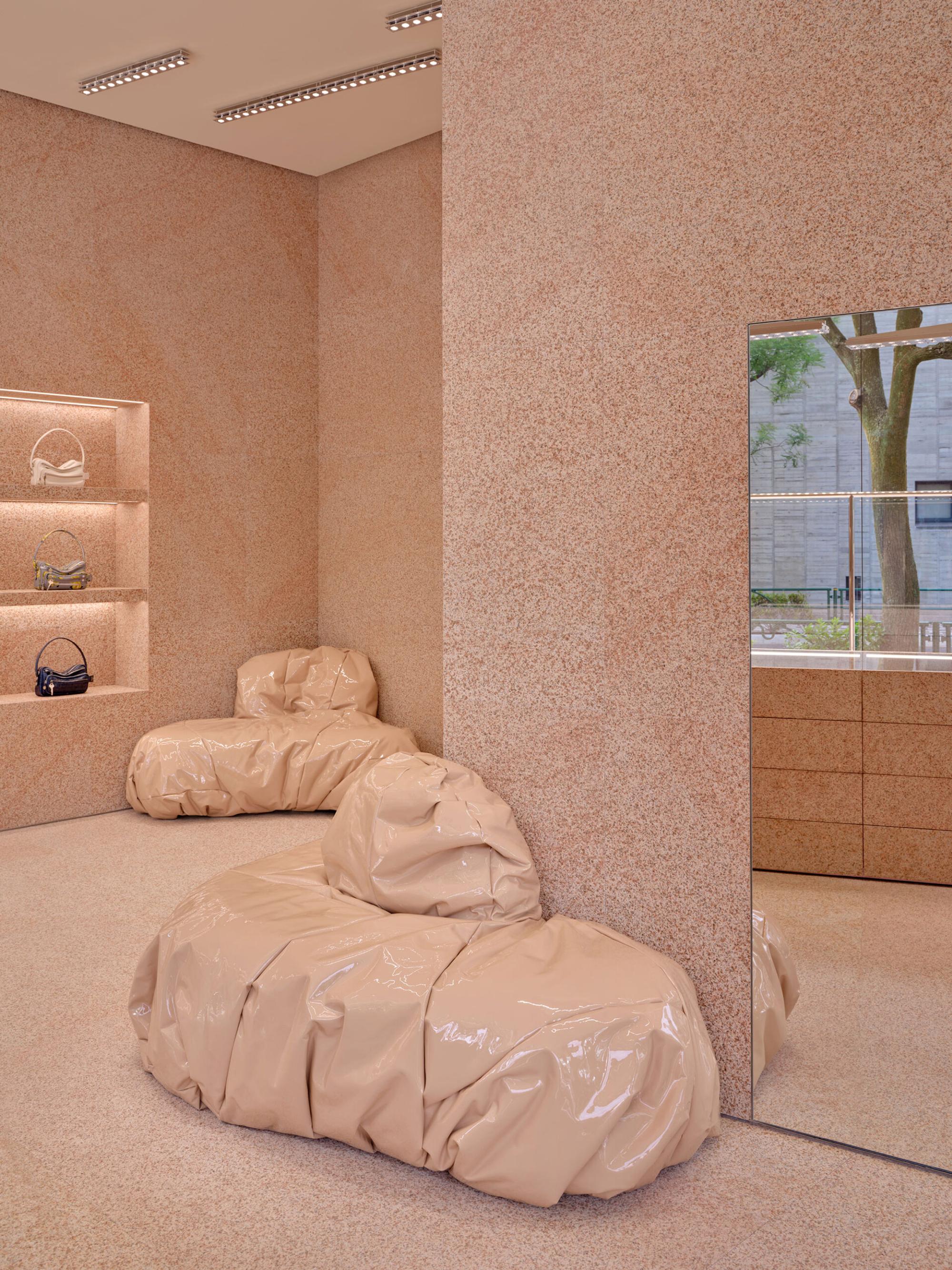 Interior design by Halleroed for Acne Studios in 5-3-2 Minami-Aoyama, Tokyo — image 6 of 18