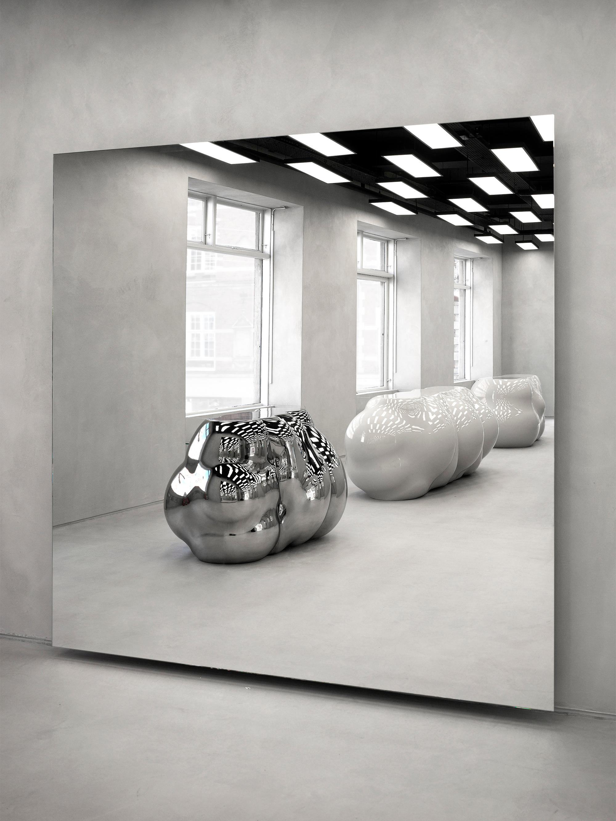 Interior design by Halleroed for Axel Arigato in Pilestræde 16, Copenhagen — image 7 of 16