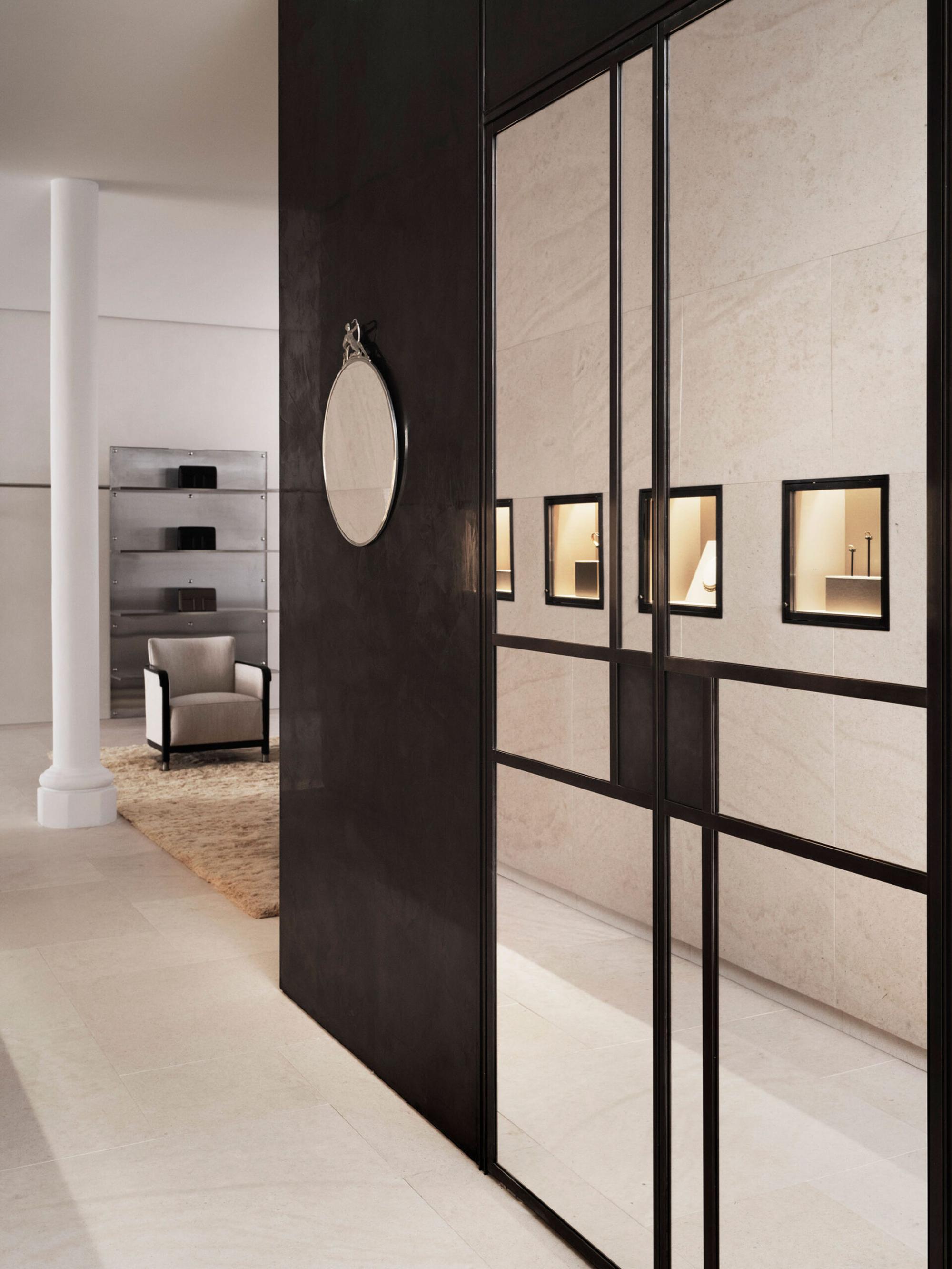 Interior design by Halleroed for Toteme in Mount Street, London — image 5 of 9