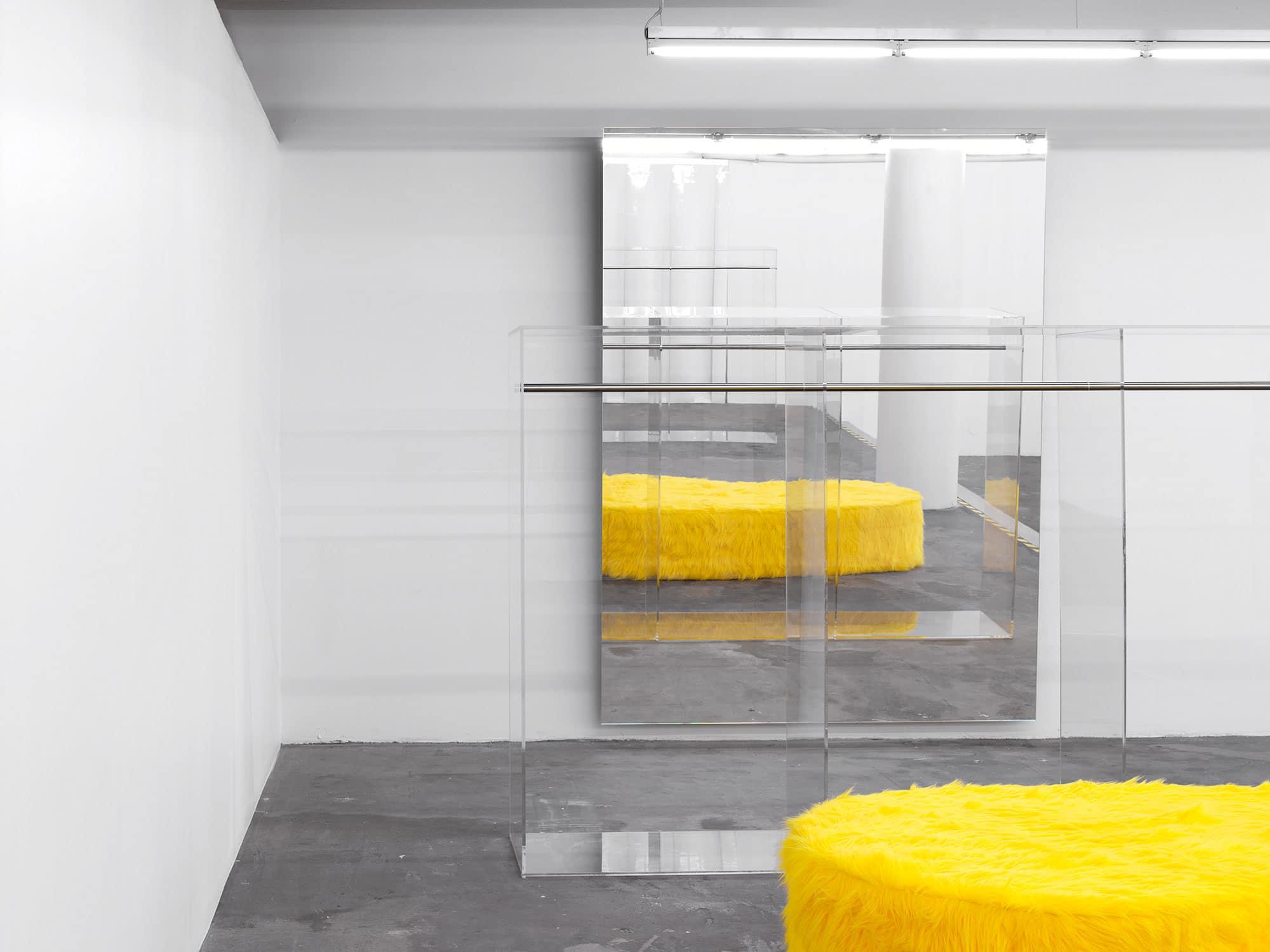 Interior design by Halleroed for Axel Arigato in Norrmalmstorg, Stockholm — image 4 of 9