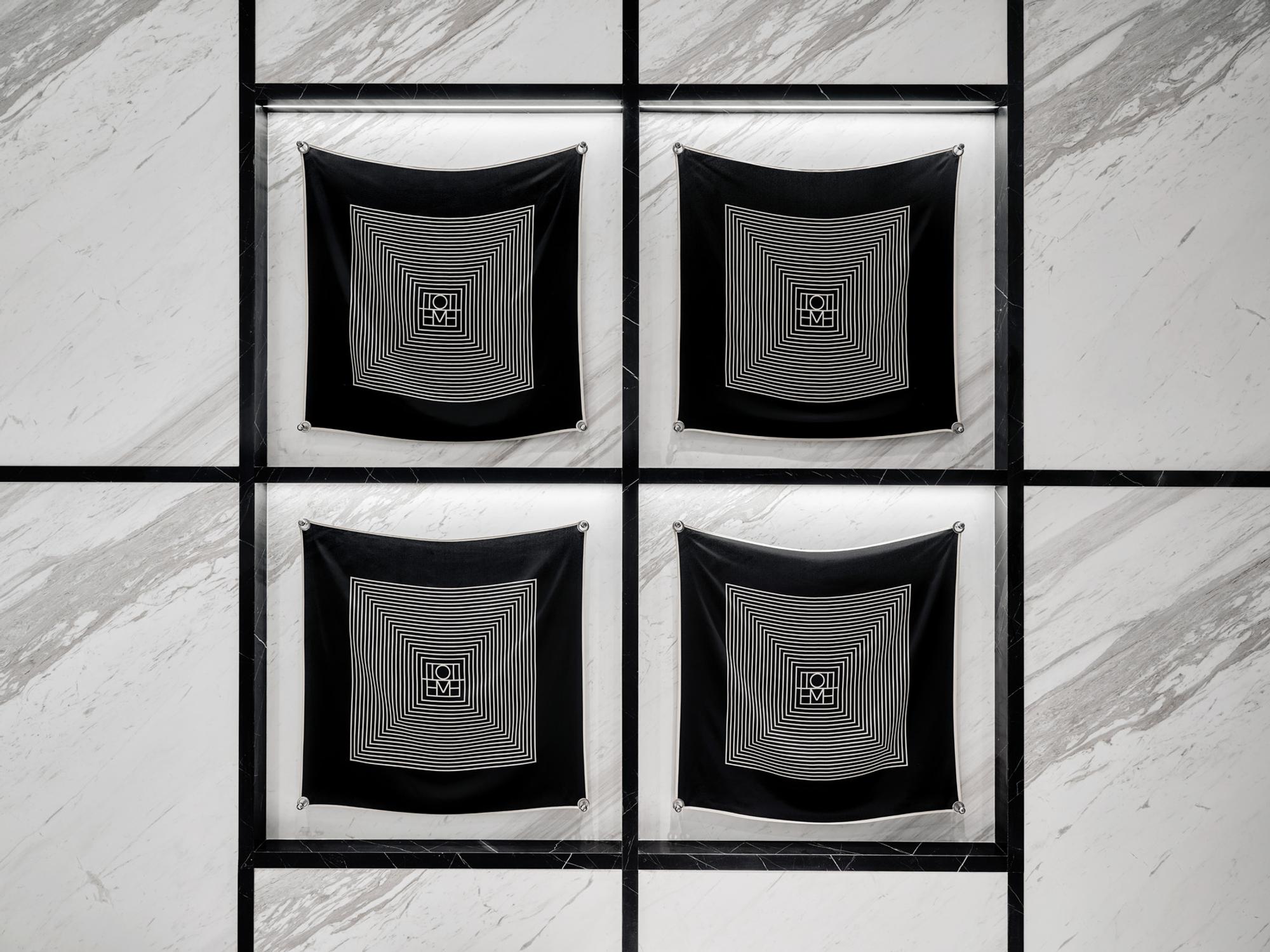 Interior design by Halleroed for Toteme in Qintan Taikoo Li, Shanghai — image 5 of 9