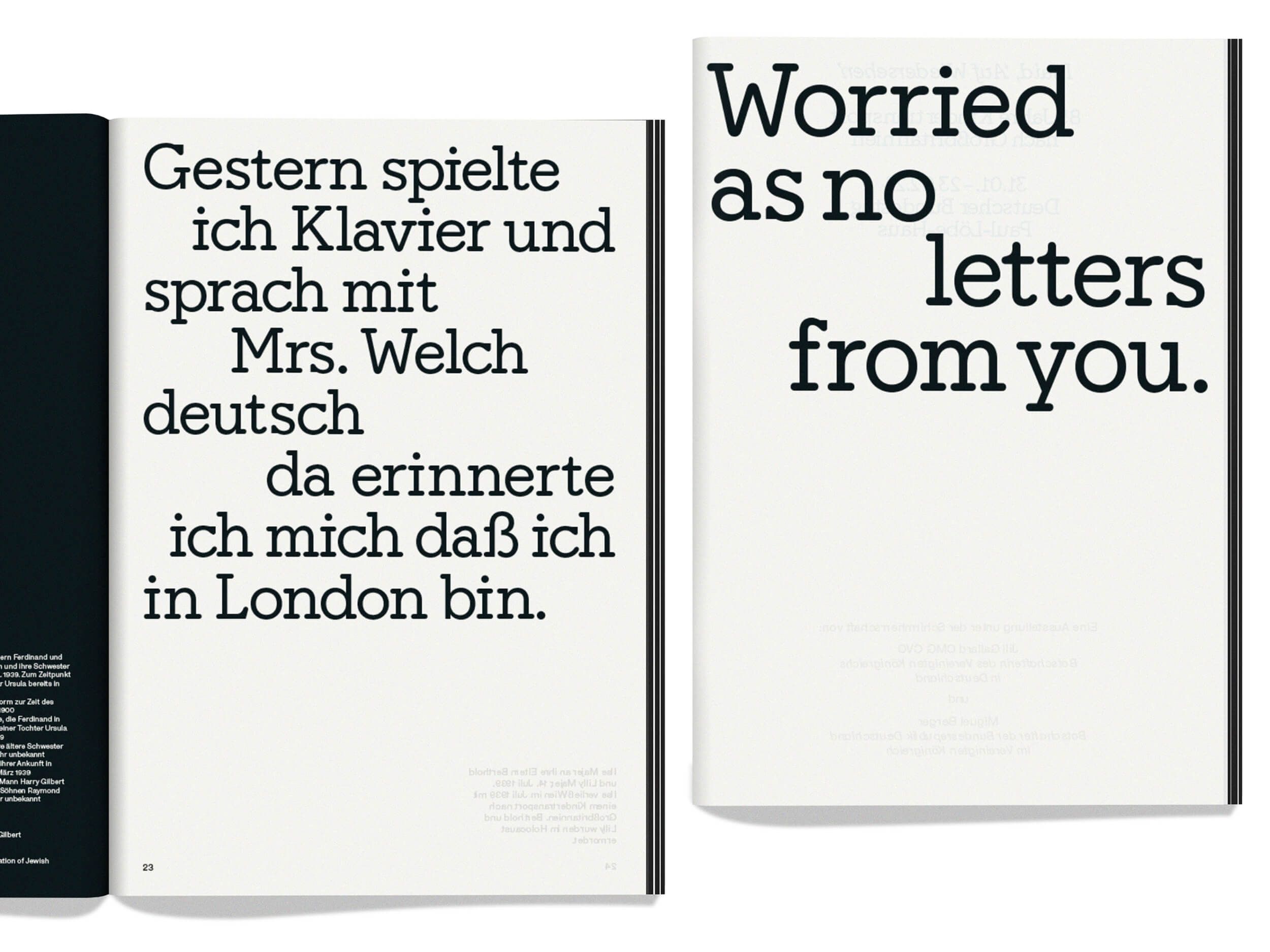 Typeface in use