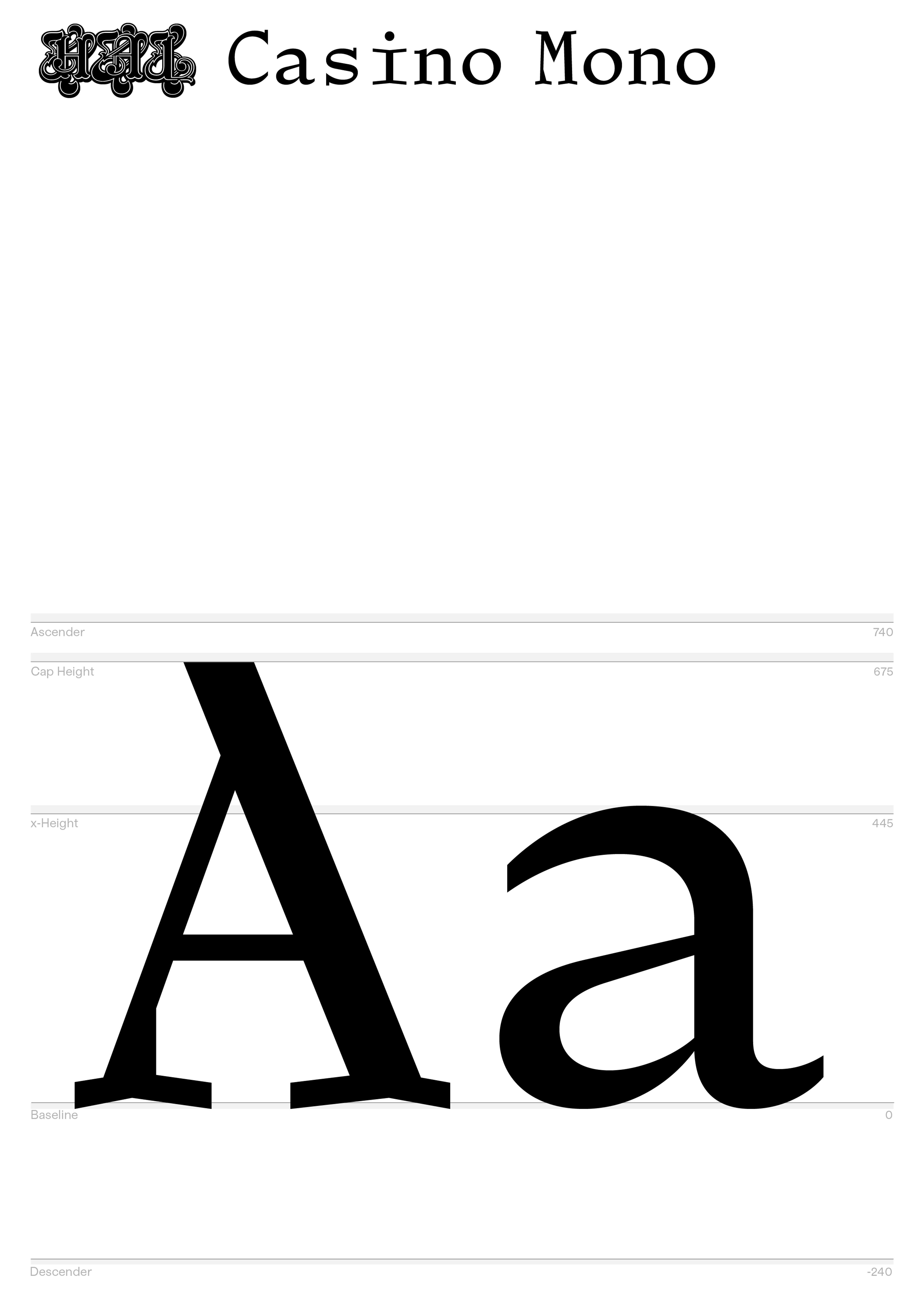 Typeface in use
