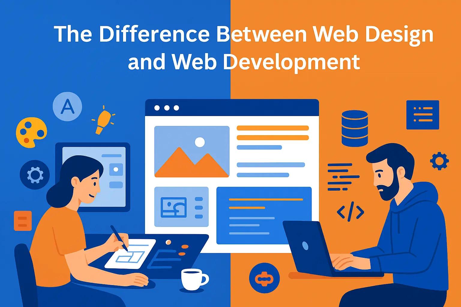 The Difference Between Web Design and Web Development
