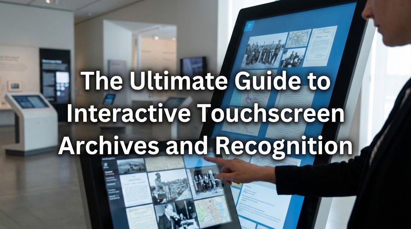 The Ultimate Guide to Interactive Touchscreen Archives and Recognition