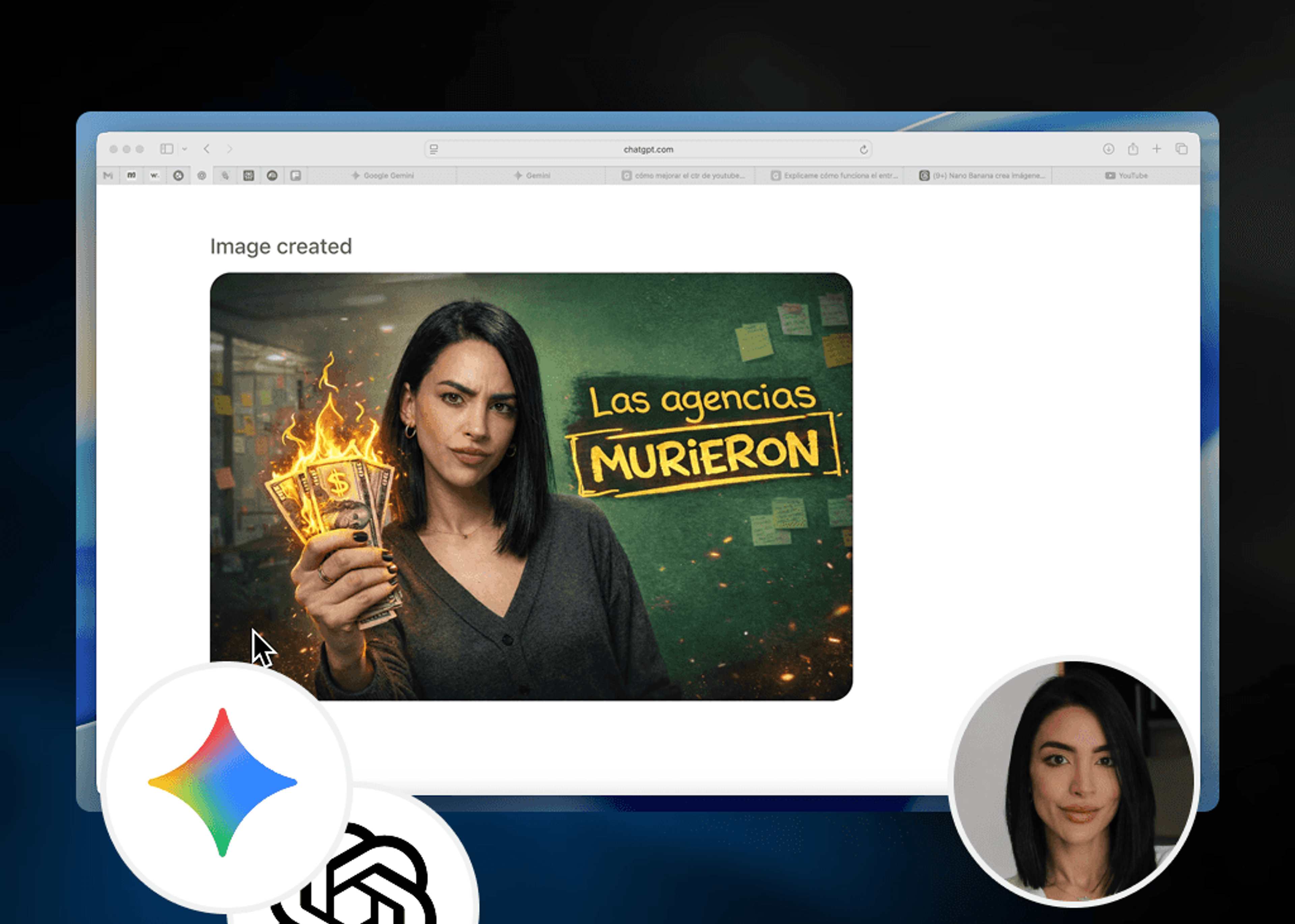 Crea Thumbnails Atractivos con Nano Banana y GPT Images