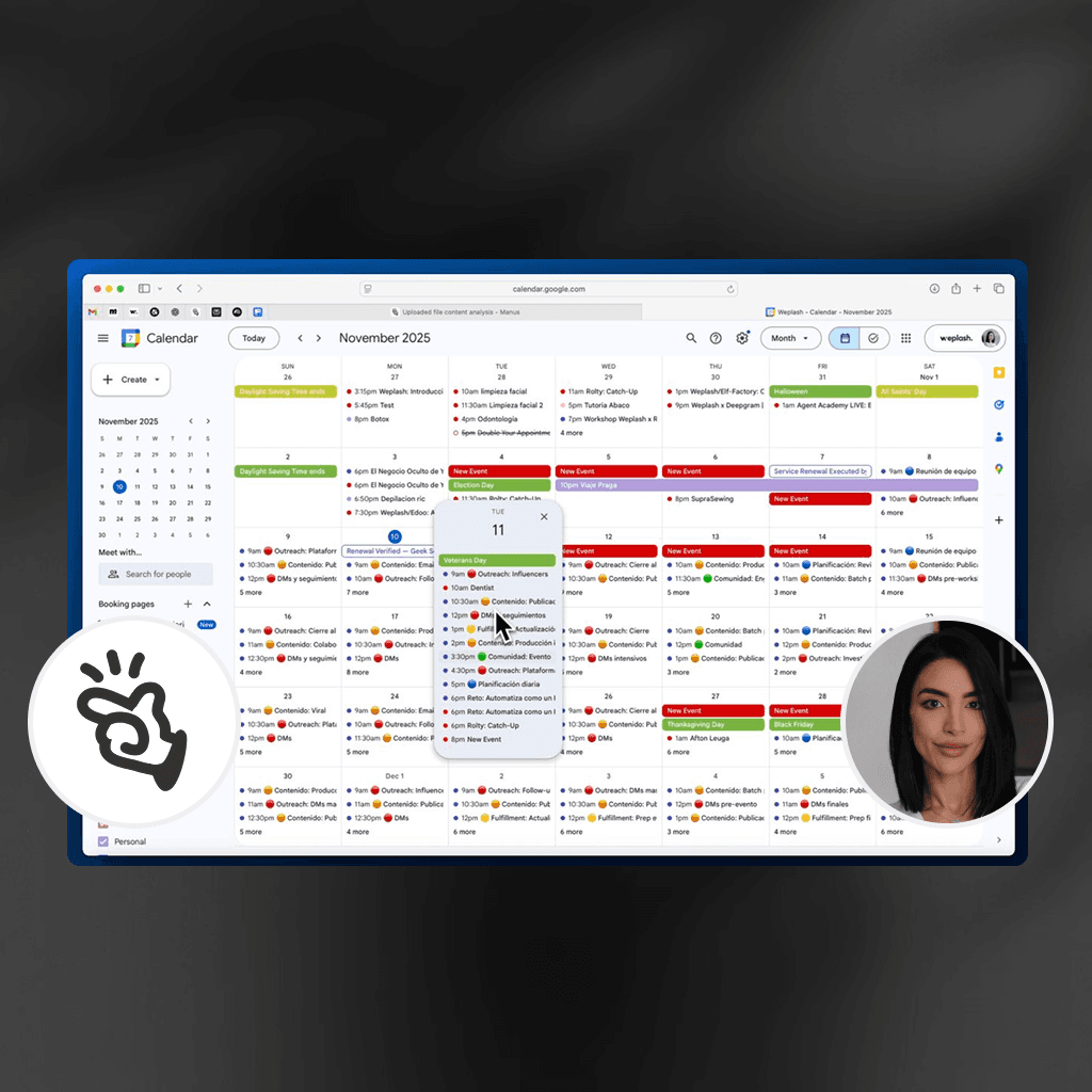 Transforma tus Metas en Acciones con Manus