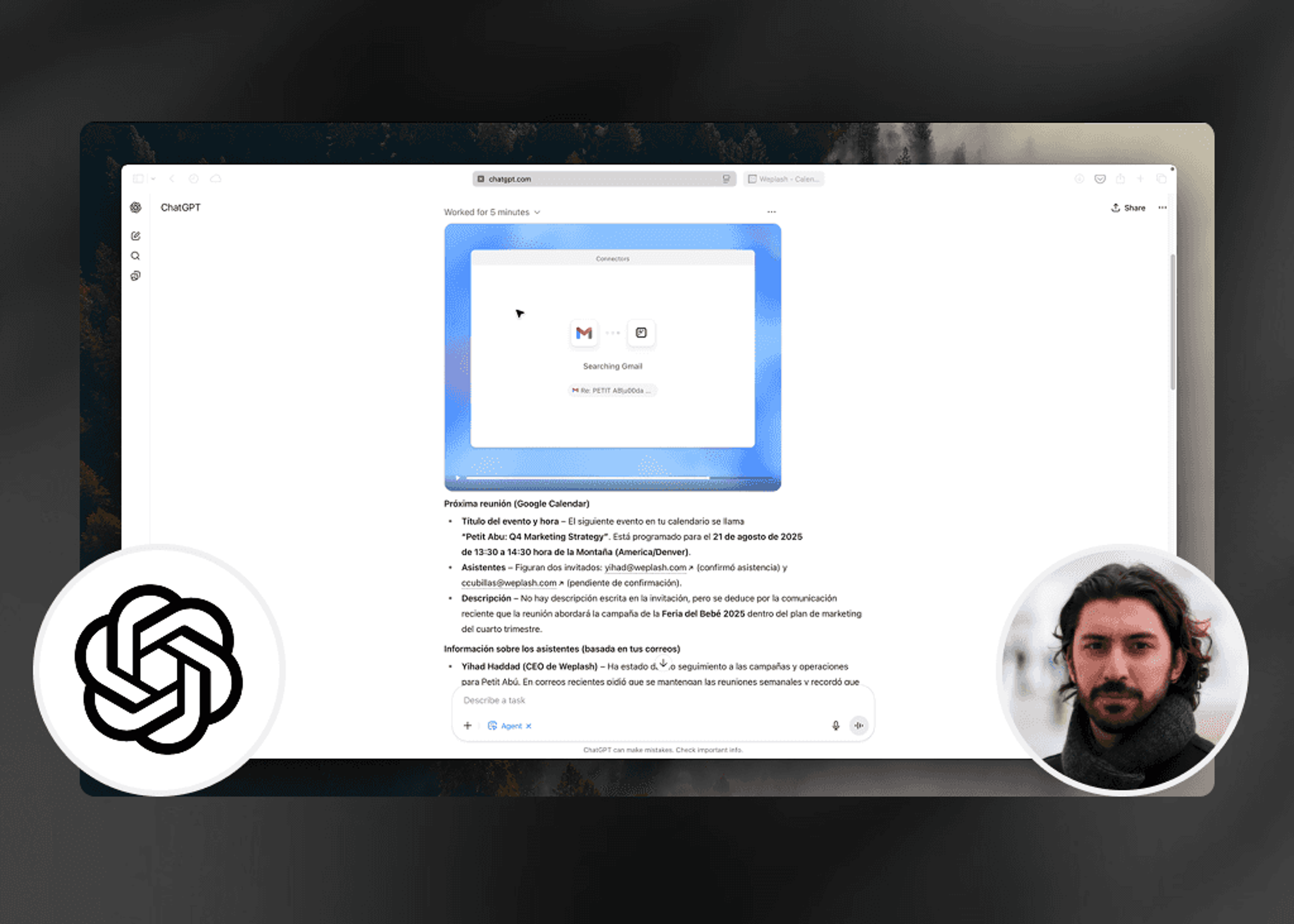 Automatiza tu Preparación para Reuniones con ChatGPT