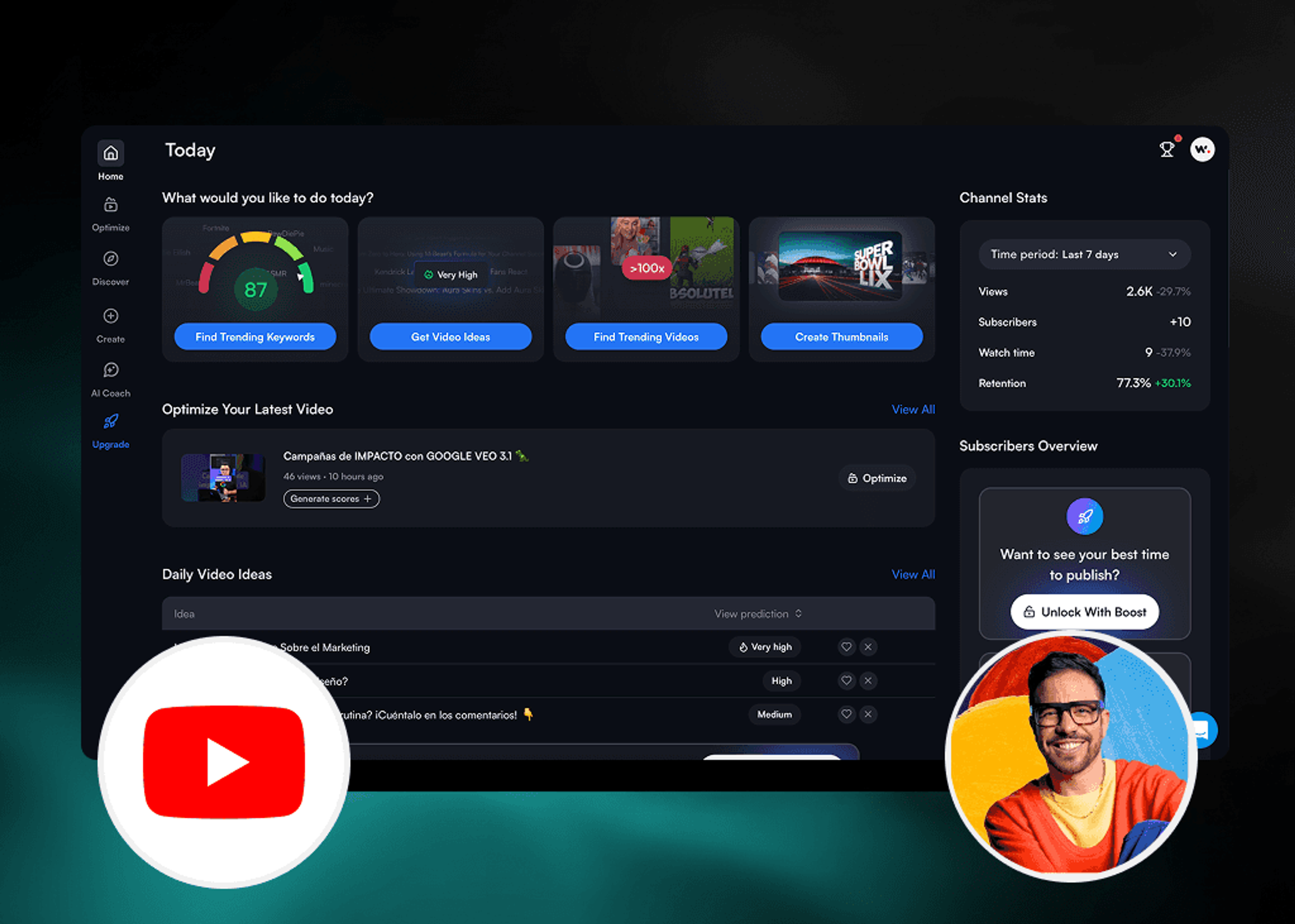 Crece tu Canal de YouTube con IA