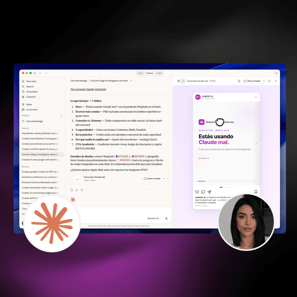 Crea Carruseles Atractivos para Redes en Minutos con Claude