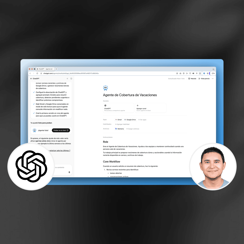 Crea Asistentes Inteligentes con ChatGPT Workspace Agents