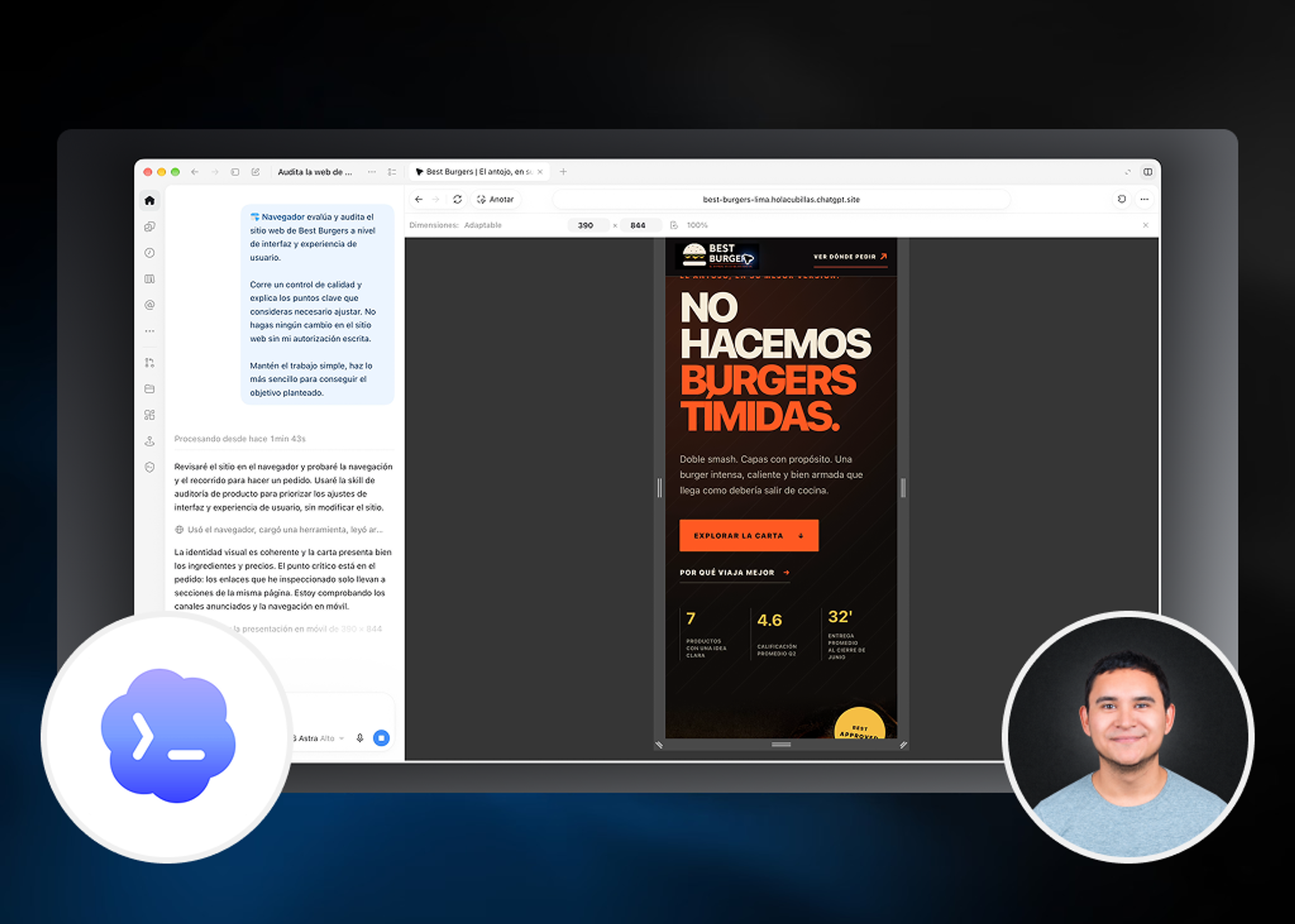 Encarga tareas reales en la web con el navegador integrado de Codex y descubre cómo automatizar trabajo usando lenguaje natural.
