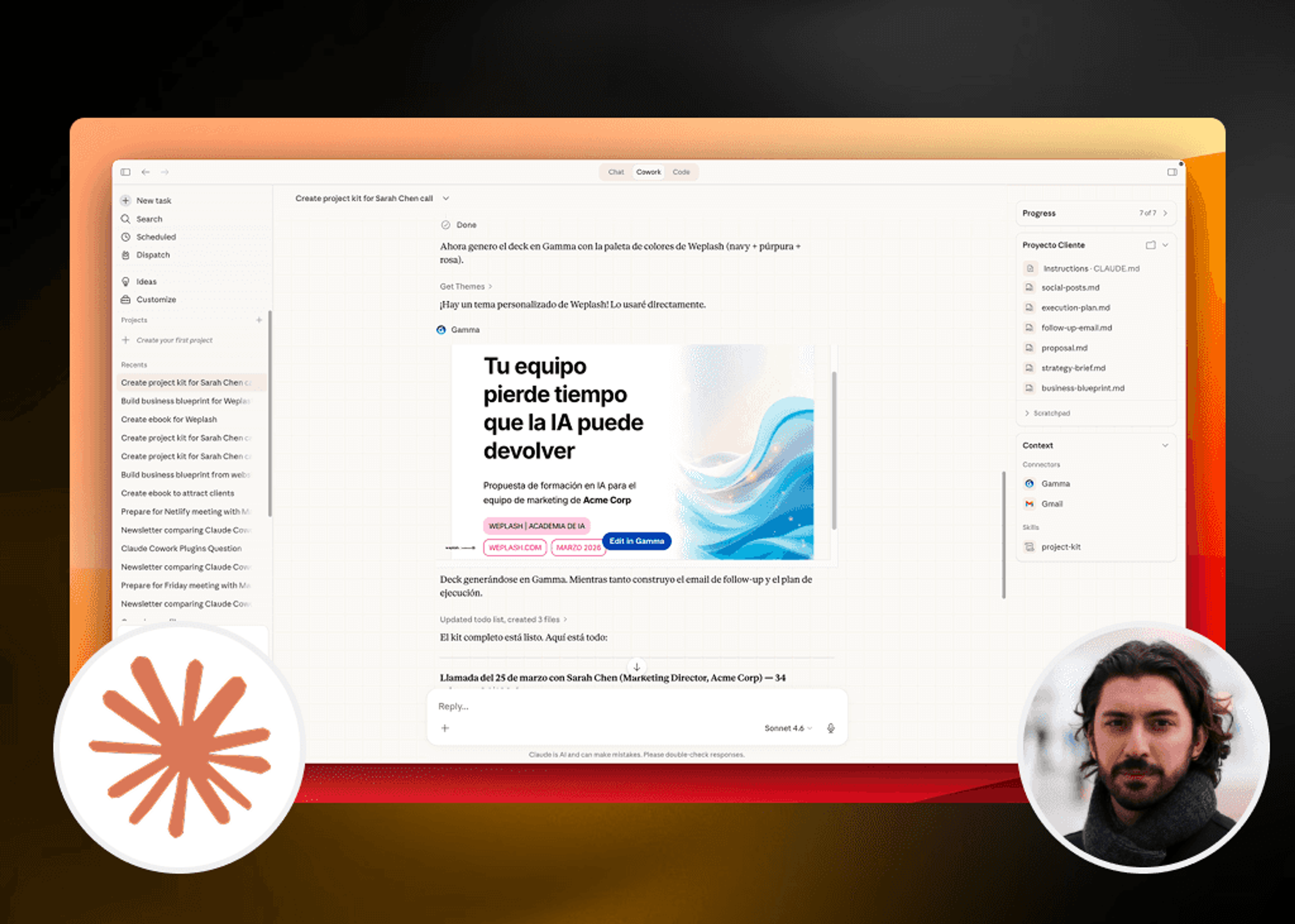 Automatiza tus Propuestas para Clientes y Planes de Trabajo con Claude Cowork
