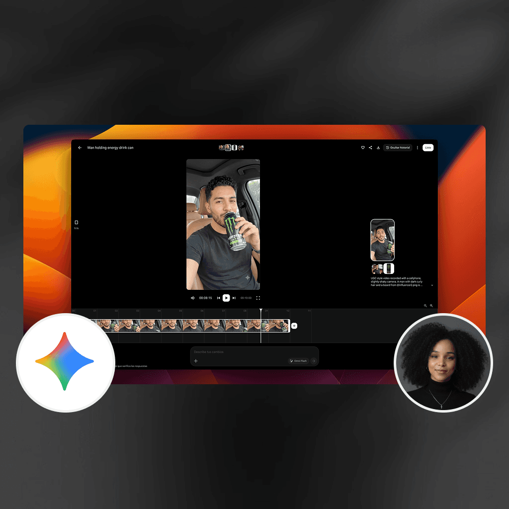Produce Ads UGC en Minutos con Gemini Omni