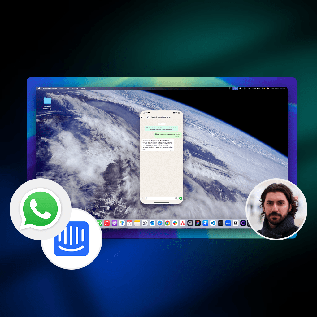 Crea un Agente de IA que atiende clientes por WhatsApp y chat web