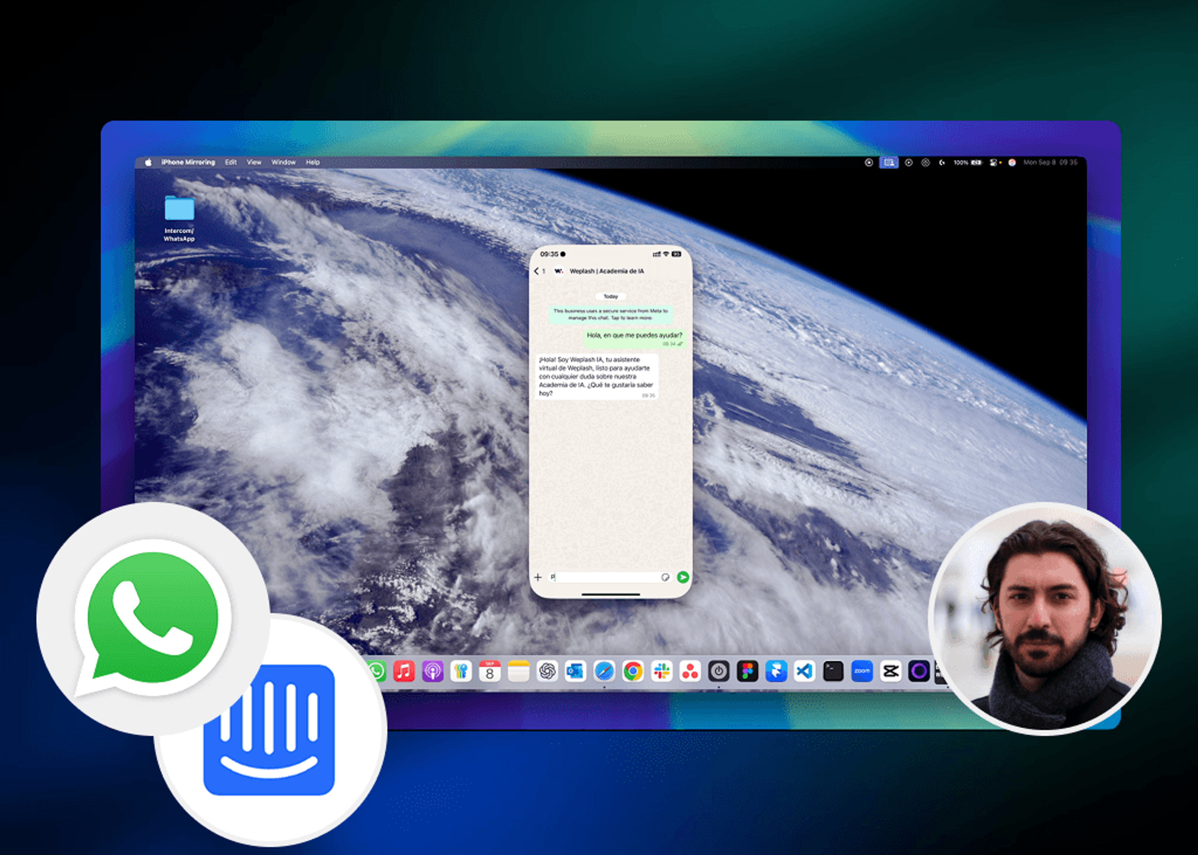 Crea un Agente de IA que atiende clientes por WhatsApp y chat web