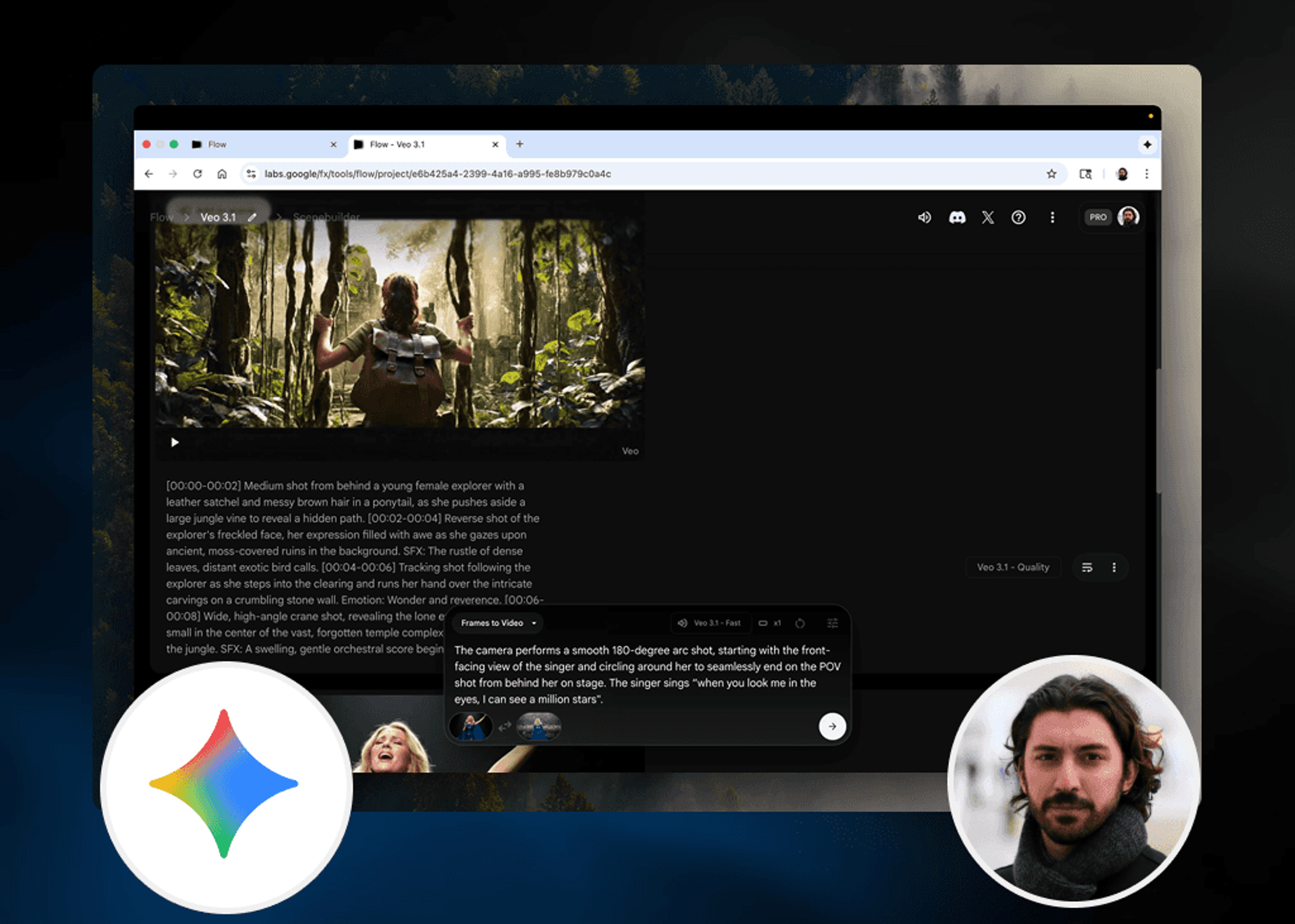 Crea Producciones Completas con Google Veo 3.1