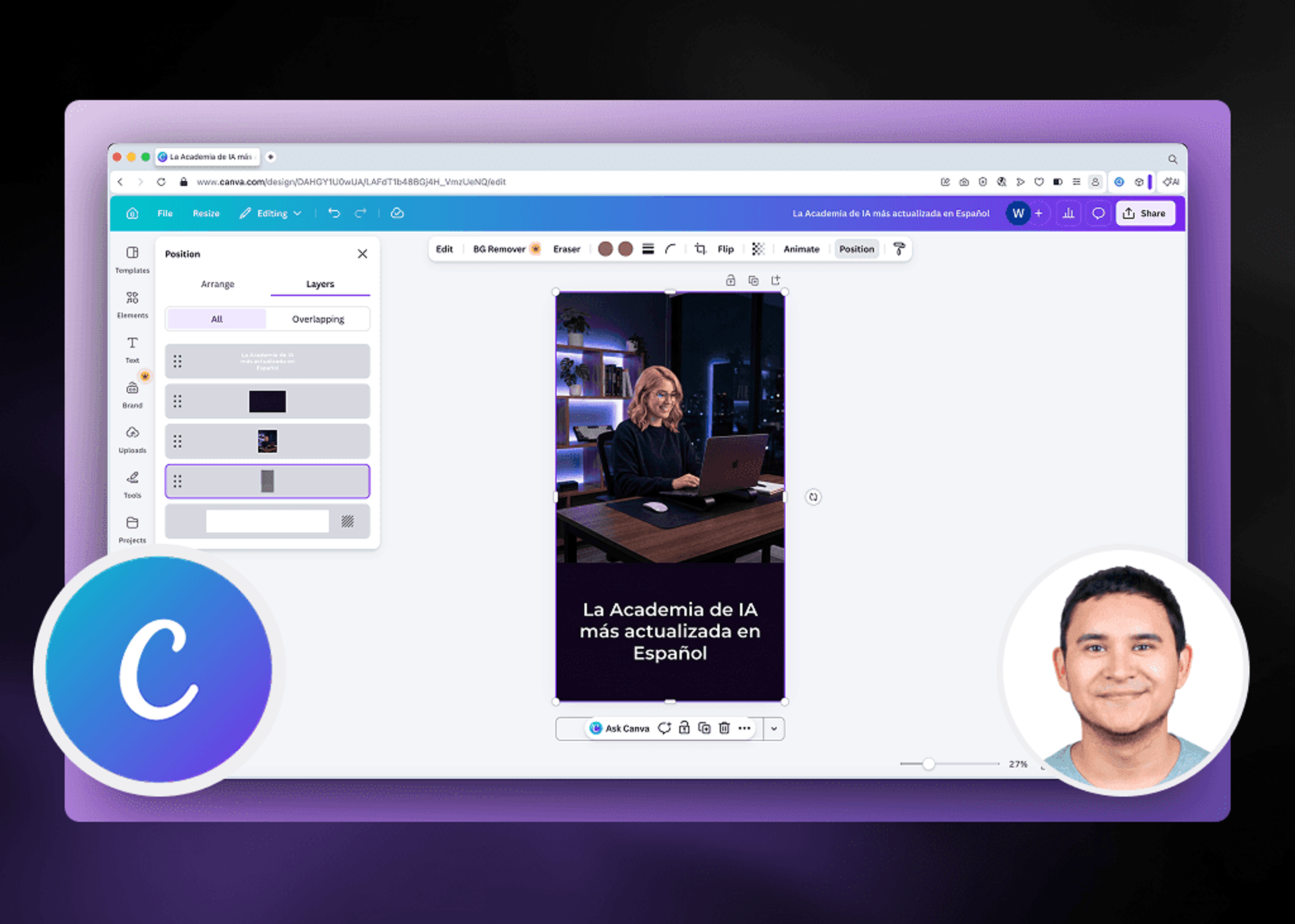 Convierte Cualquier Imagen Estática en un Diseño Editable con Canva