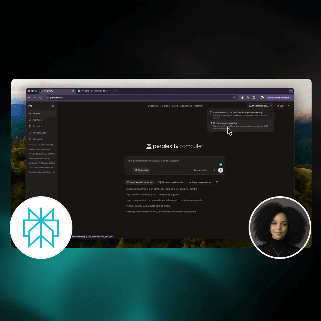 Activa un consejo de IAs que trabaja por ti 24/7 con Perplexity Computer