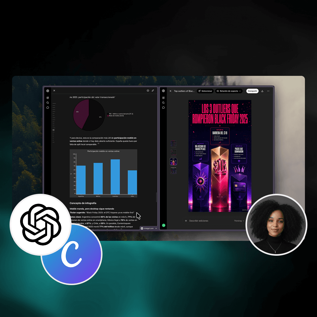 De Investigación a Infografía Profesional en Minutos con IA