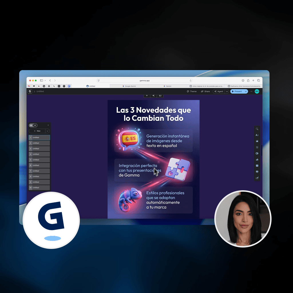 Crea carruseles de alto impacto con Gamma Studio + Nano Banana