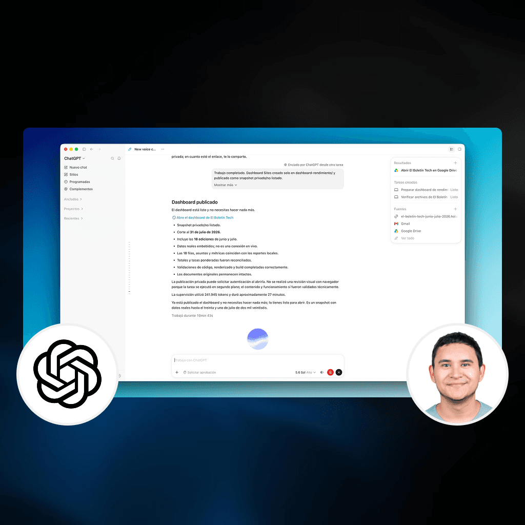 Trabaja Solo con tu Voz en ChatGPT