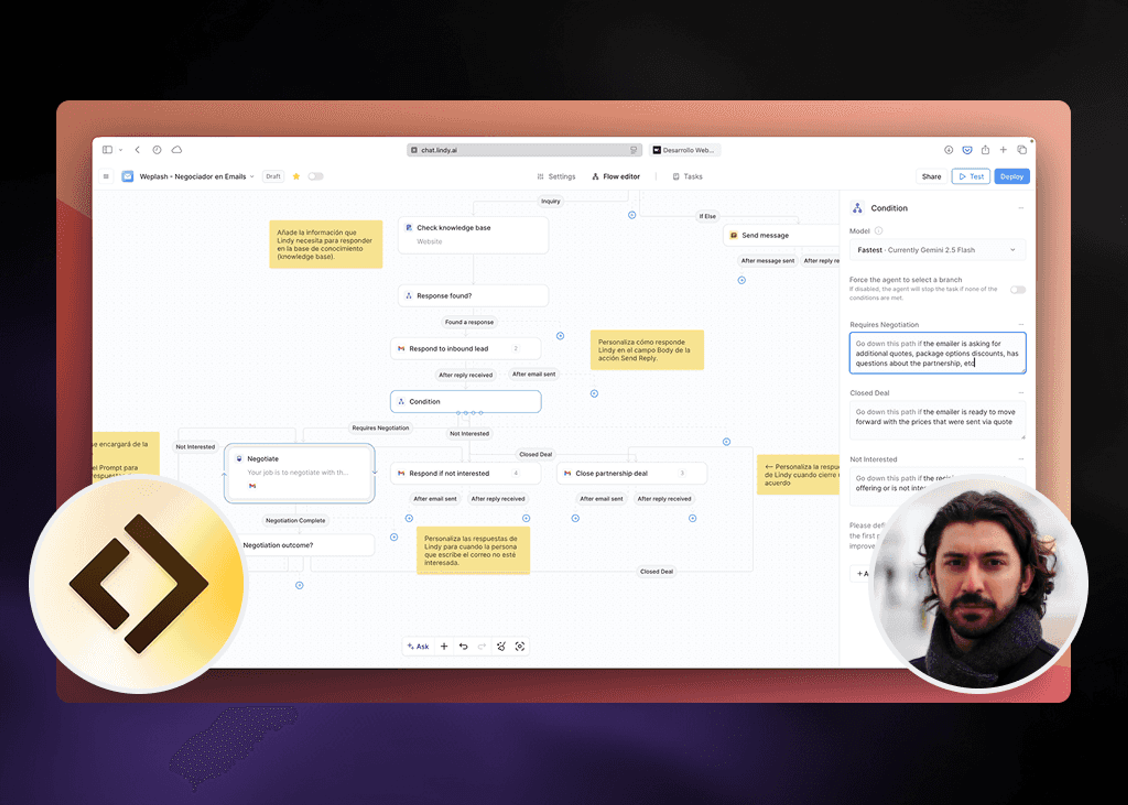 Crea un Agente que Negocia a Través de Emails