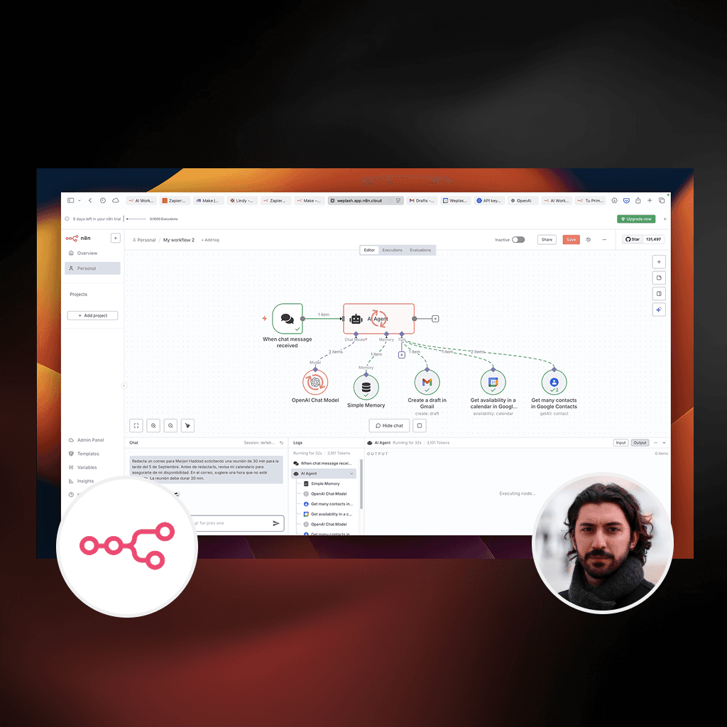 Crea tu Primer Agente de IA Básico con n8n