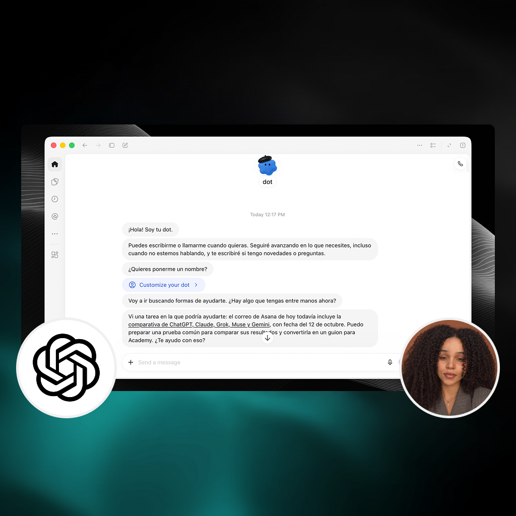 Organiza y delega proyectos de varios pasos con IA, coordinando chats, agentes y tareas desde una sola conversación.