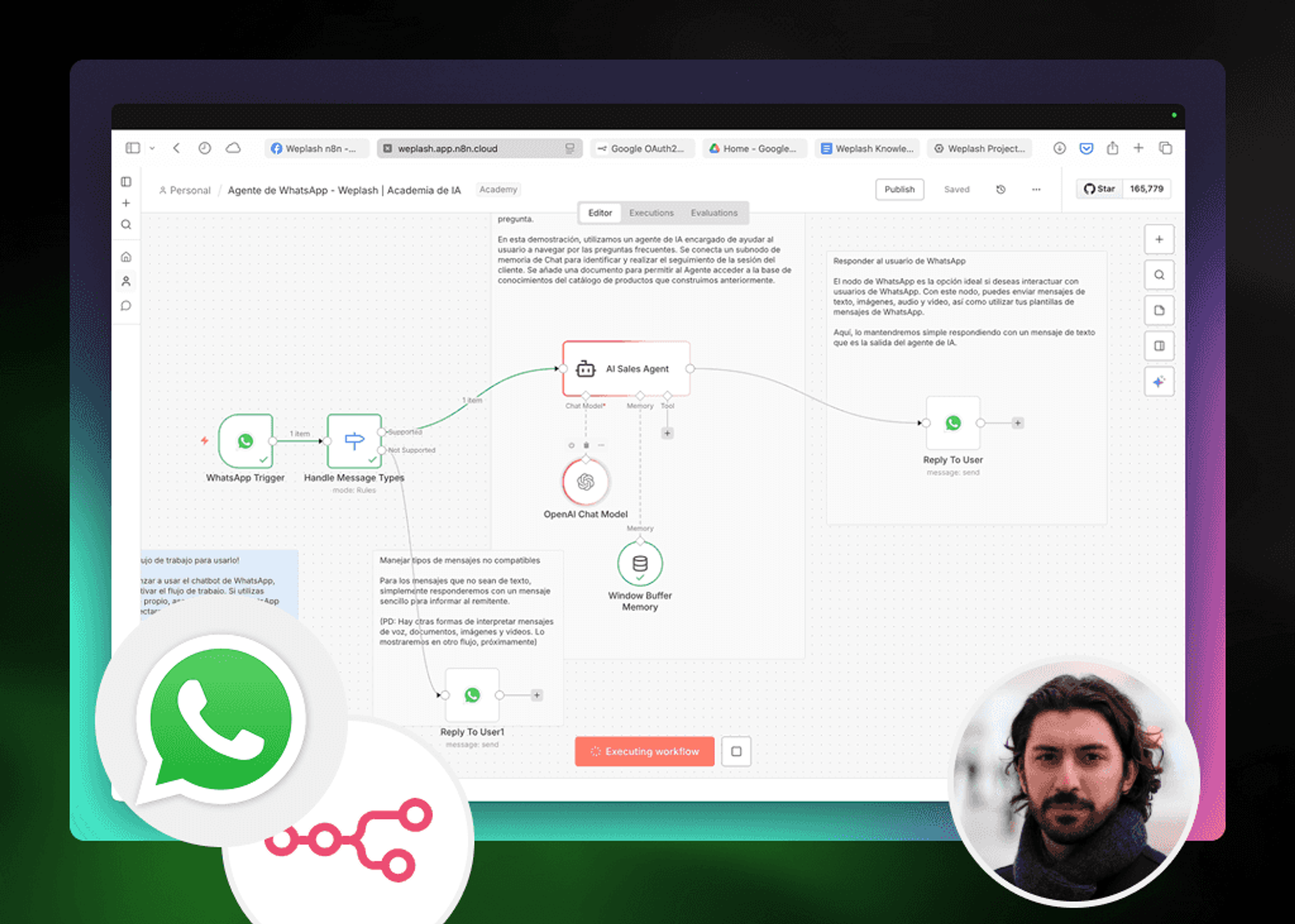 Crea un Agente de WhatsApp con n8n