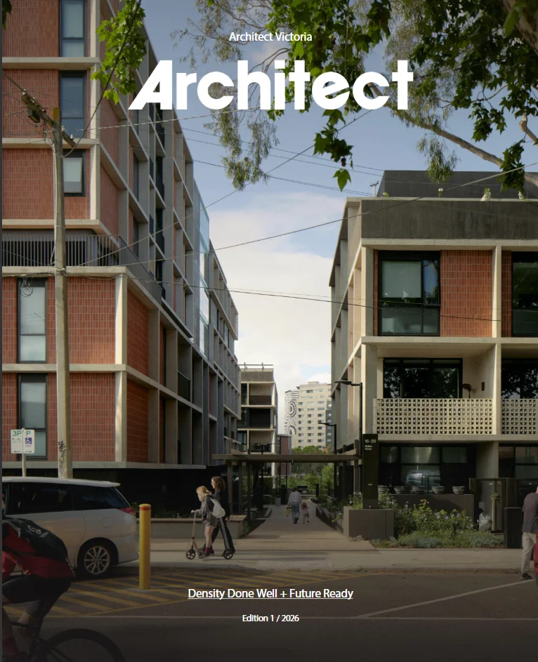 Magazine cover for Architect Magazine