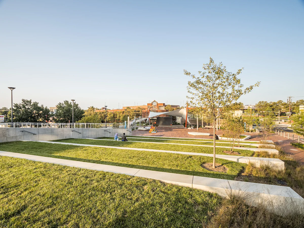 Wheaton's new town square opens
