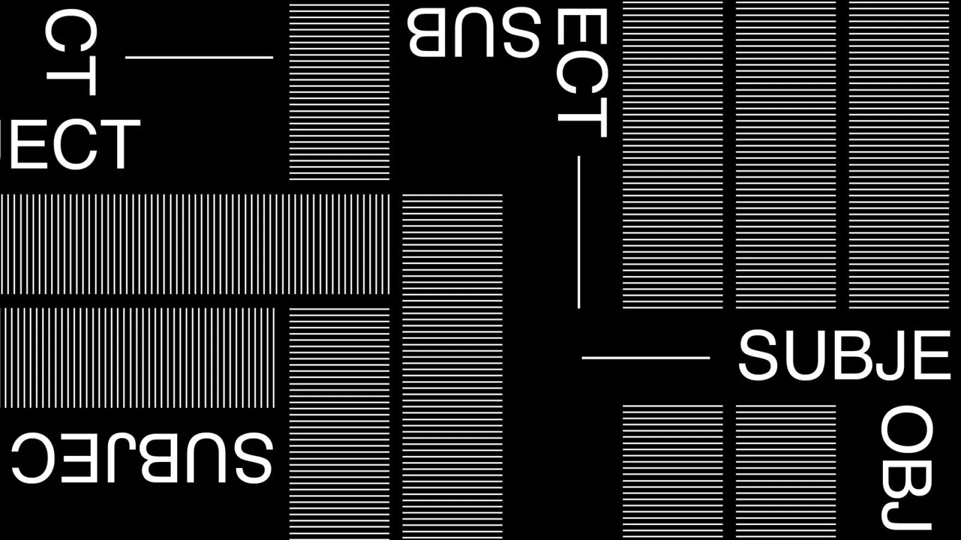 Subject/Object: Highlighting the personal and philosophical influences that inform design thinking