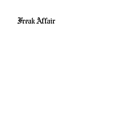 Freak Affair Main Image