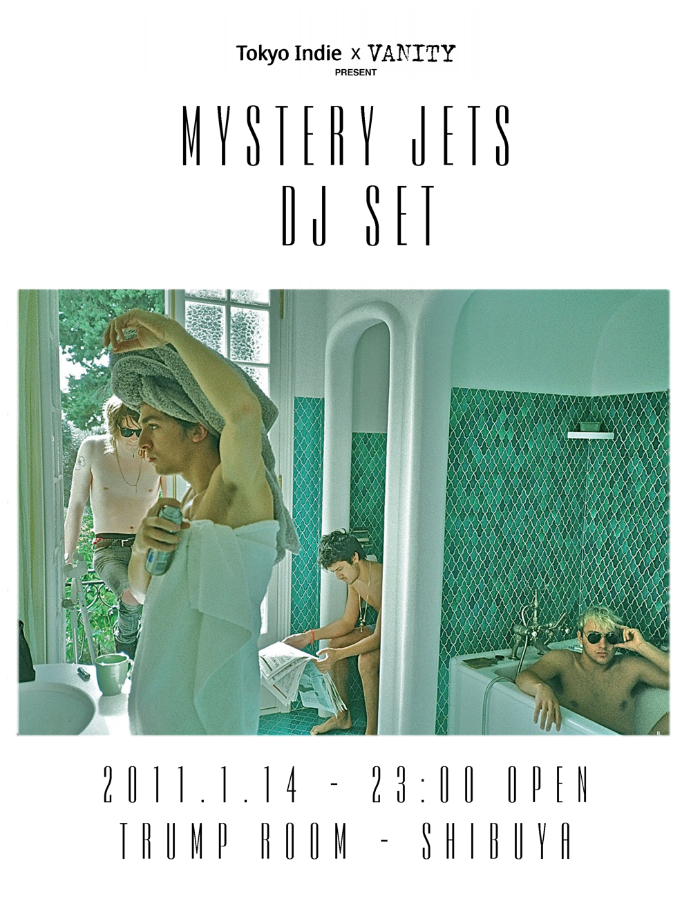 Tokyo Indie x Vanity: Mystery Jets DJ Set Main Image
