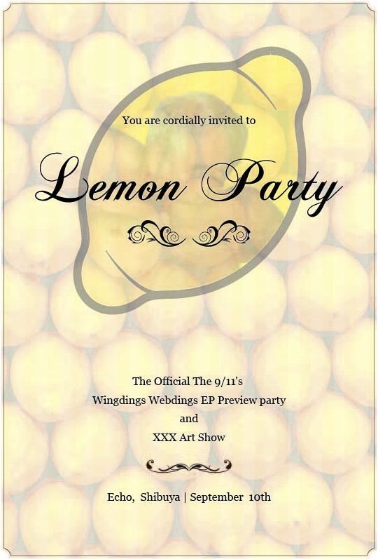Lemon Party Main Image