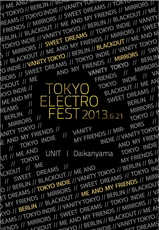 Tokyo Electro Fest 2013 Main Image