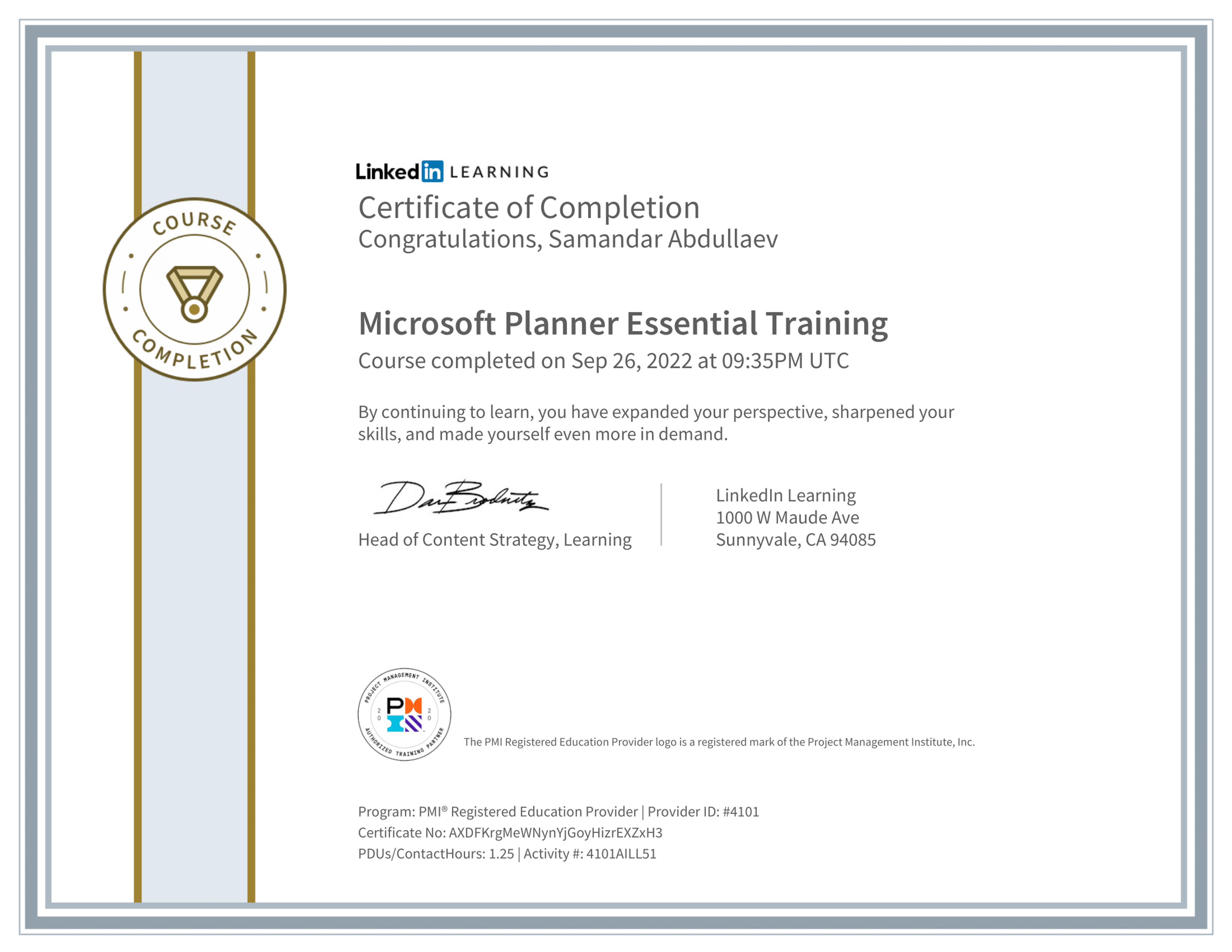 Microsoft Planner Essential Training