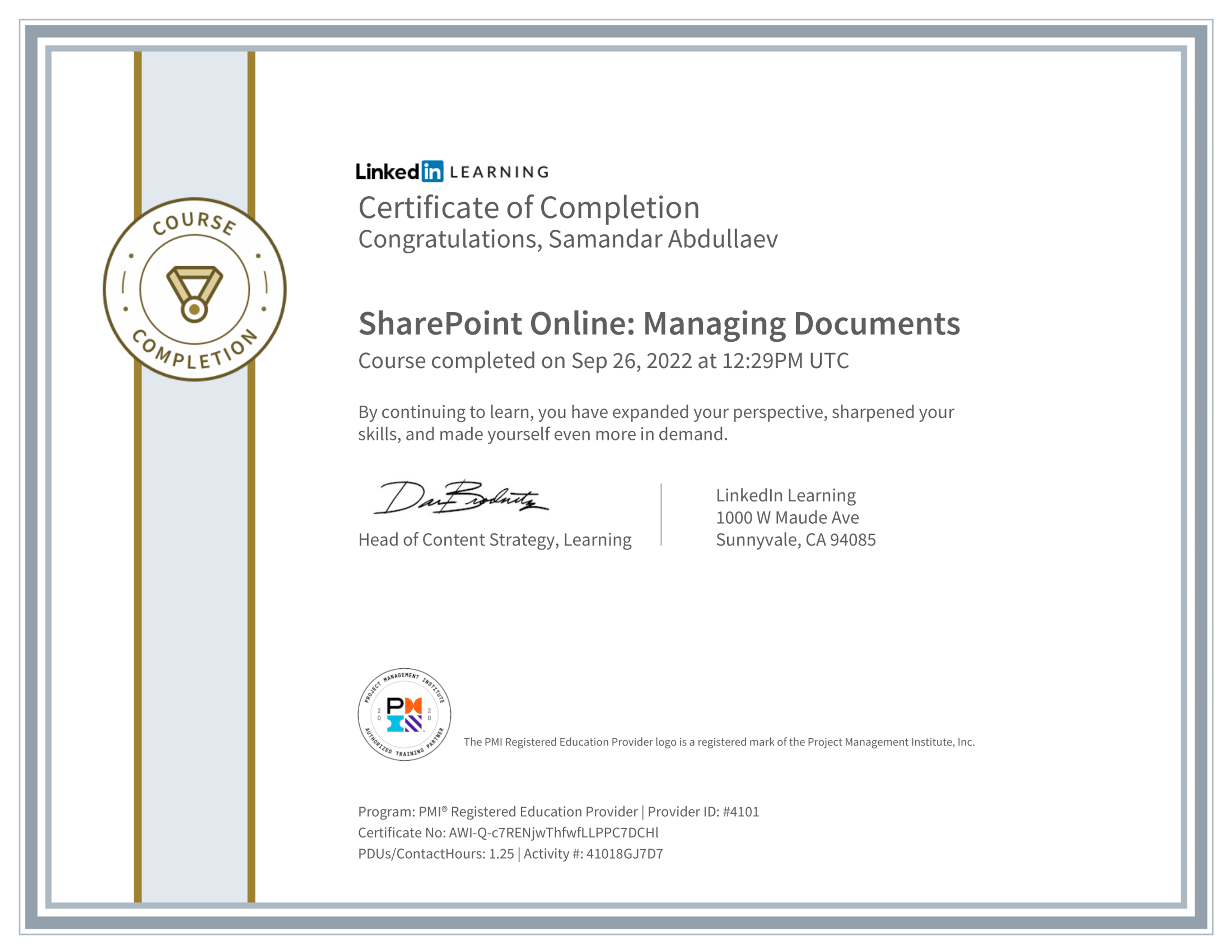 SharePoint Online: Managing Documents