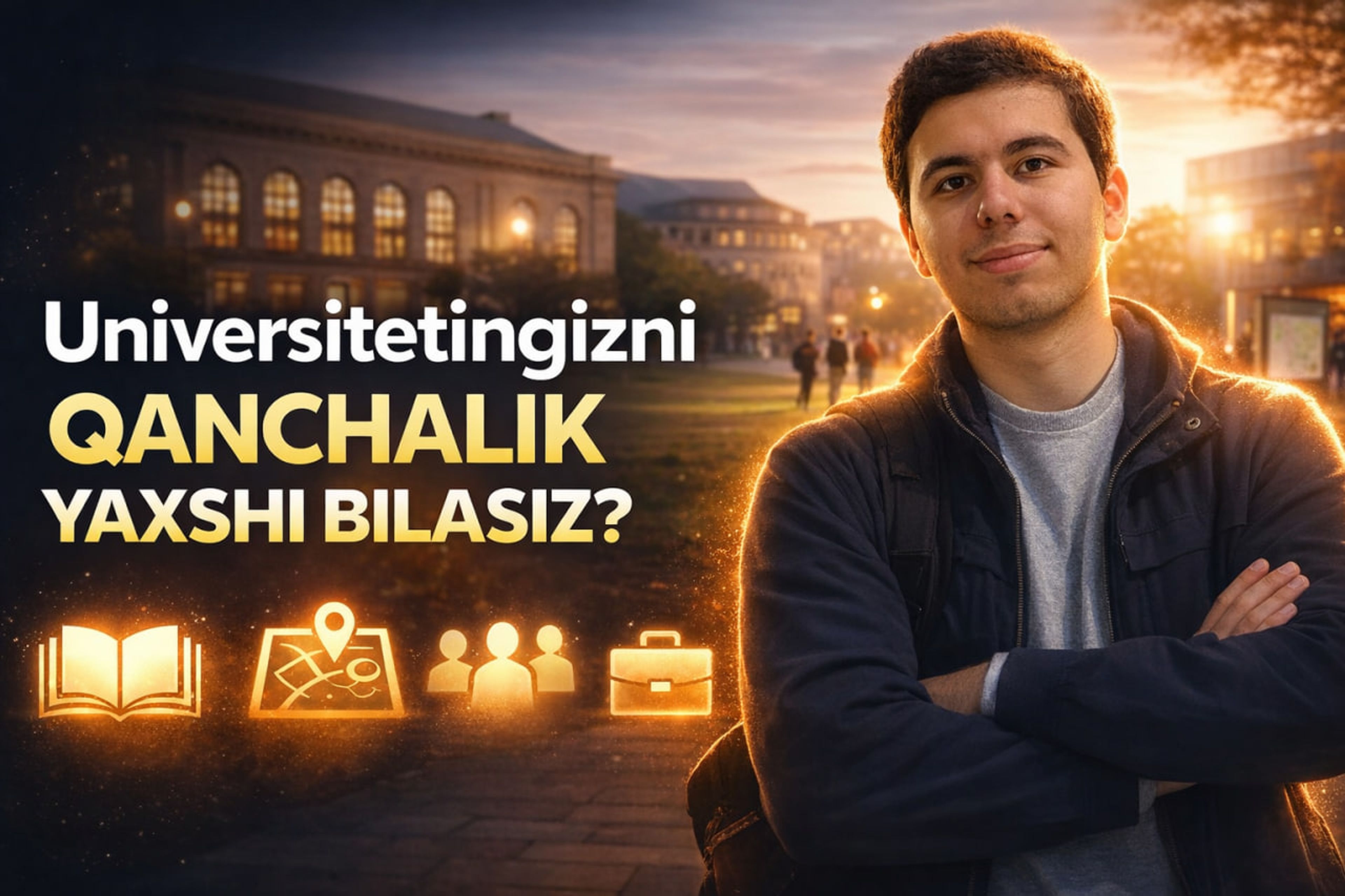 Universitetingizni qanchalik yaxshi bilasiz?