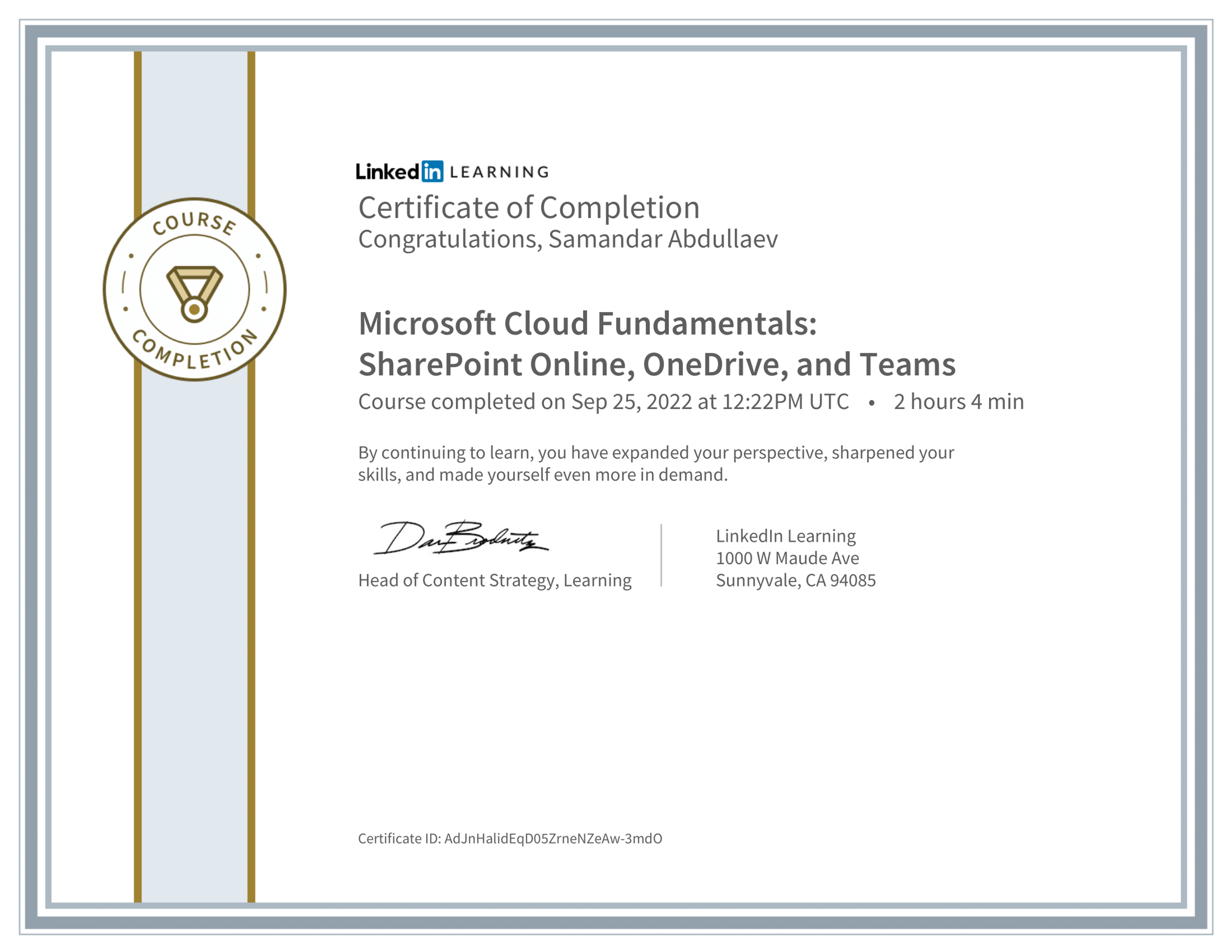 Microsoft Cloud Fundamentals: SharePoint Online, OneDrive, and Teams