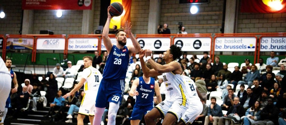 ENBL: POBJEDA DINAMA U BELGIJI