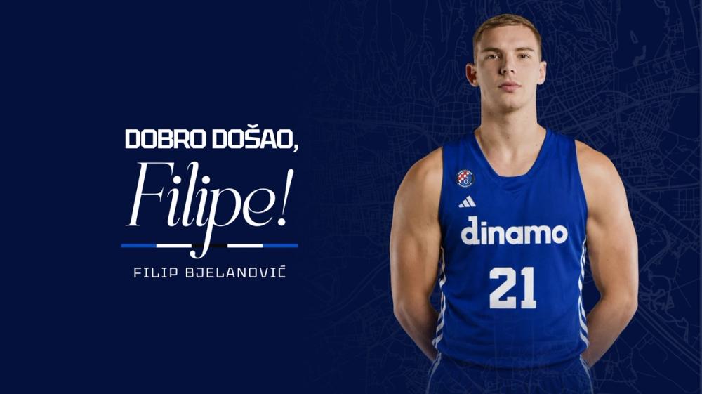 Filip Bjelanović novi je igrač KK Dinamo Zagreb!
