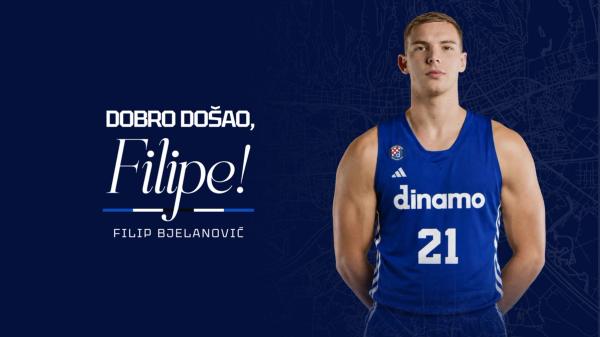 Filip Bjelanović novi je igrač KK Dinamo Zagreb!