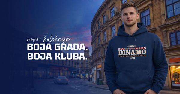 Nova KK Dinamo Zagreb kolekcija: Boja grada. Boja kluba.