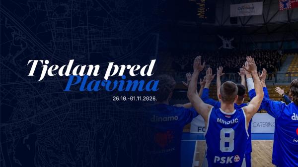 Tjedan pred Plavima: Dinamo u petak dočekuje Alkar u SD Dubrava