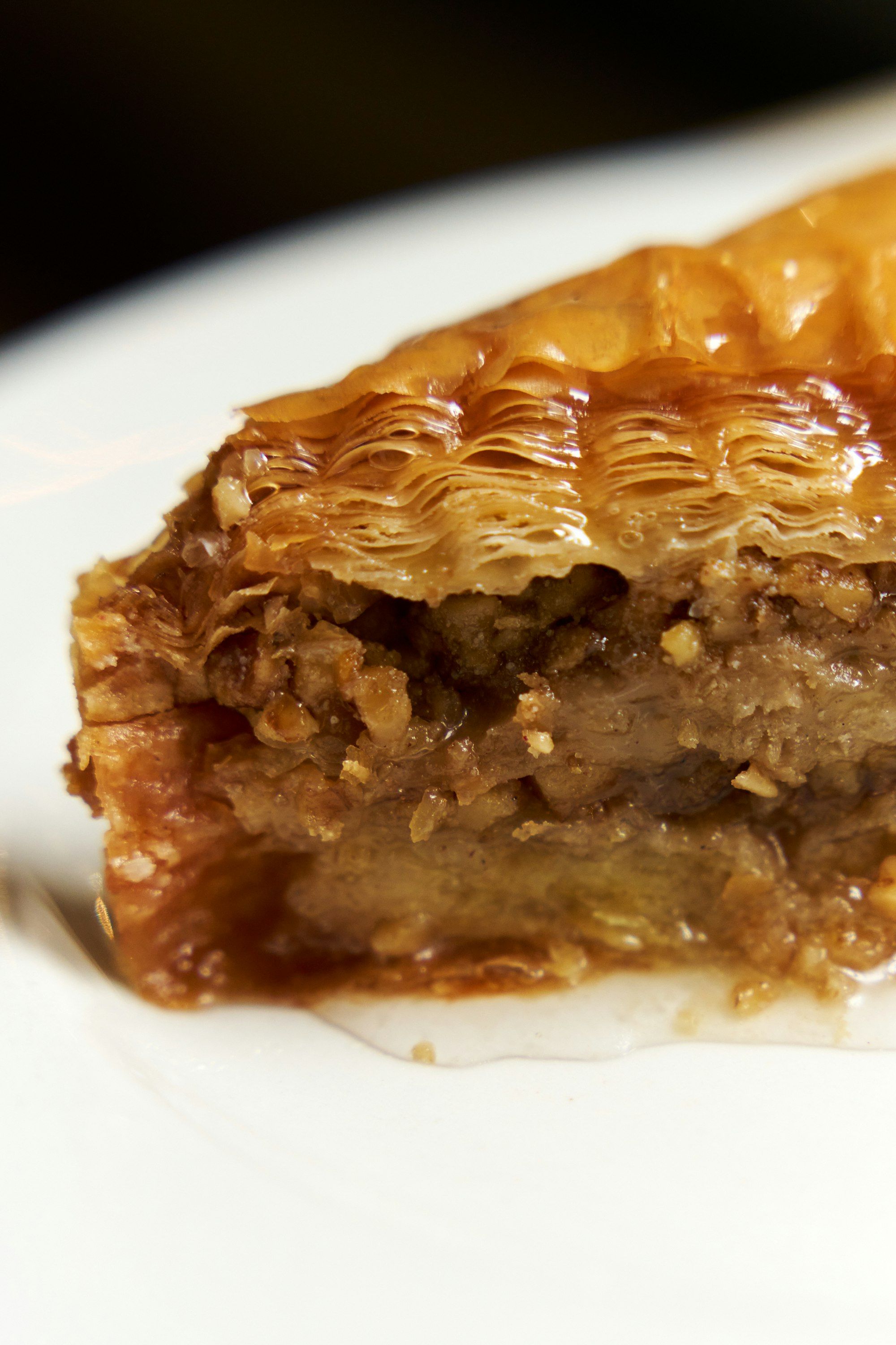 Baklava con sfoglia e frutta secca