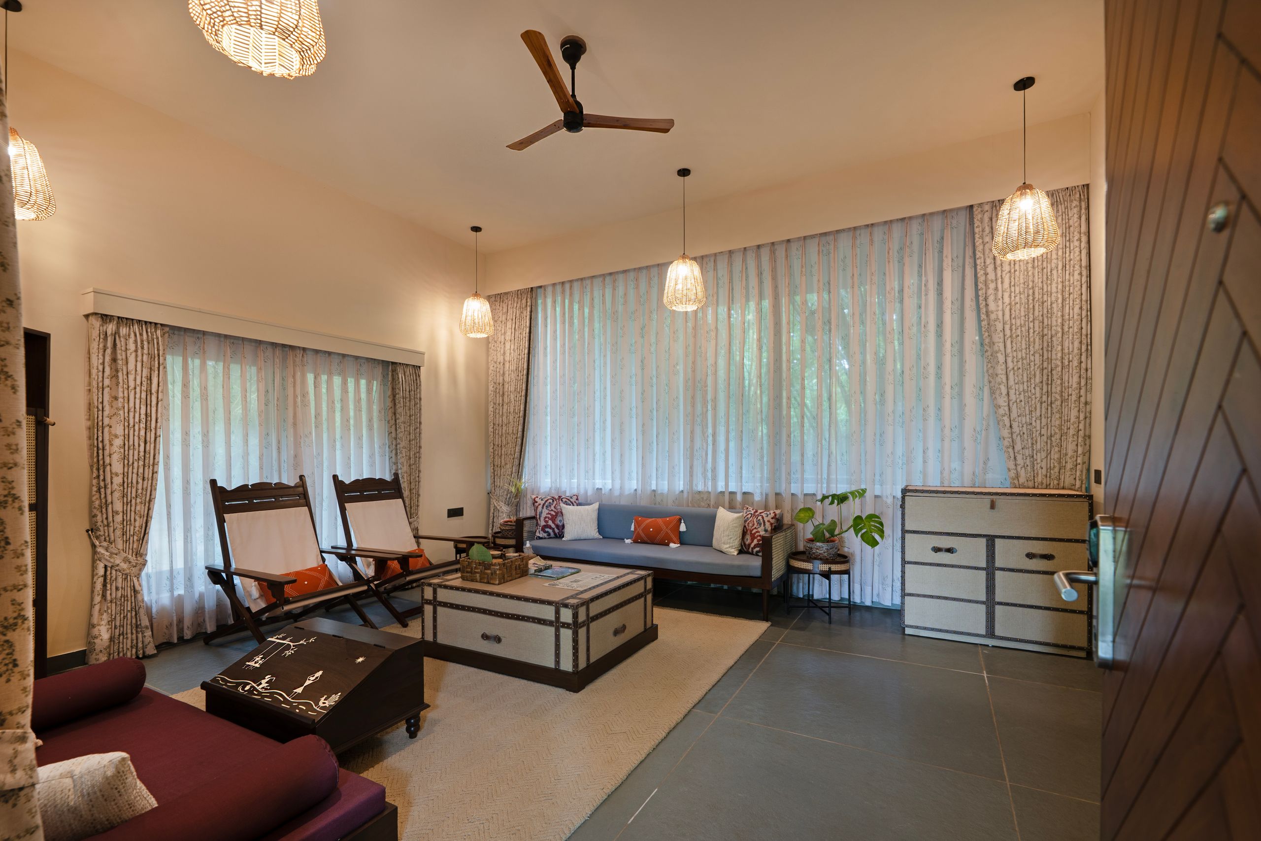Grand Pool Villa, Forest Views with Living Room & Private Pool - Image 2