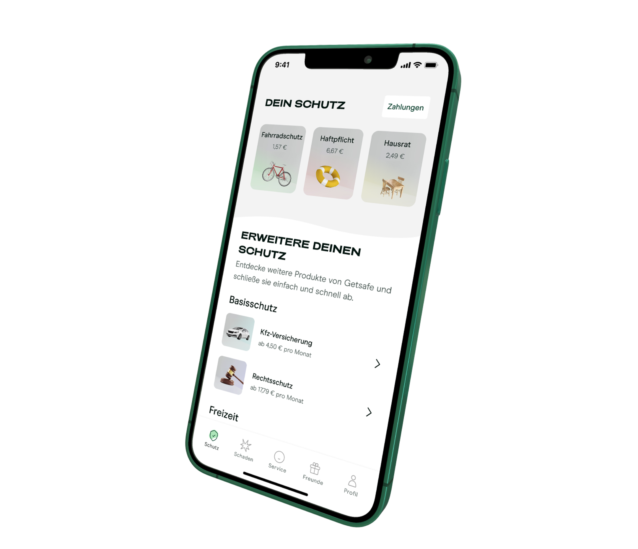 Getsafe | Versicherung kann auch einfach sein.