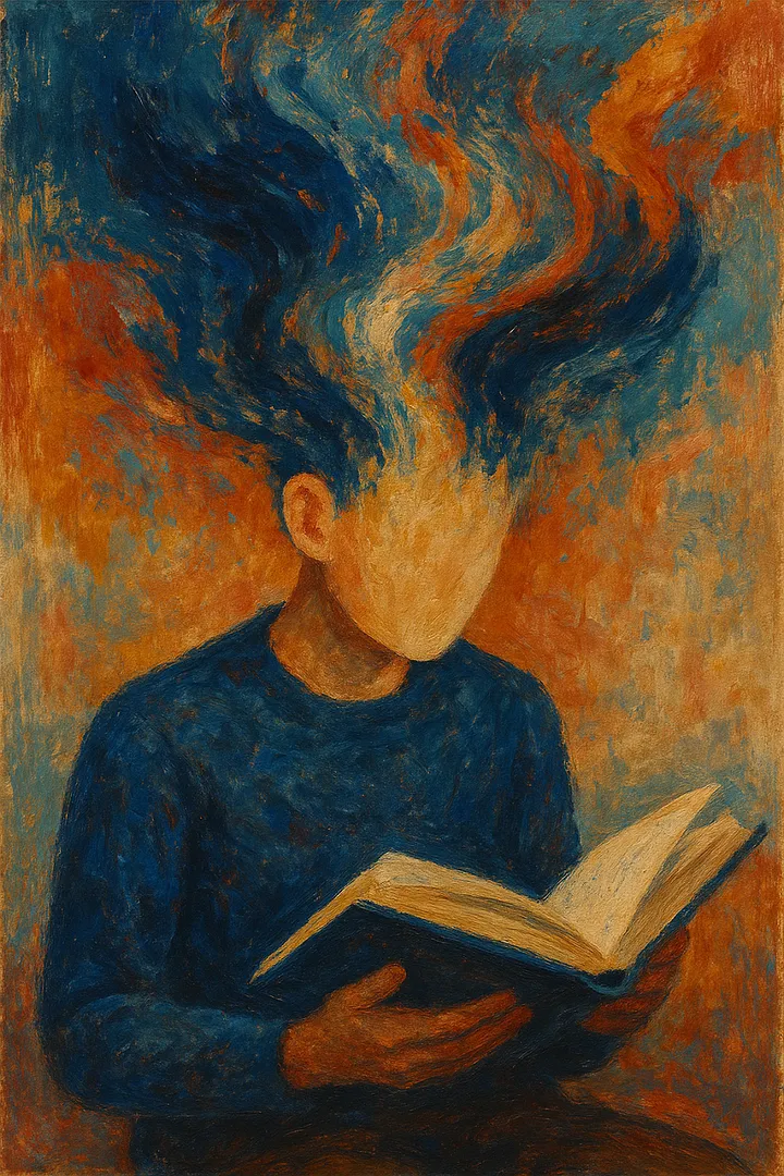 In Books I disappear